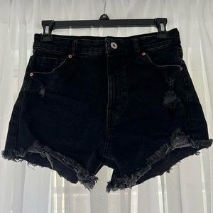 BERSHKA high waisted shorts